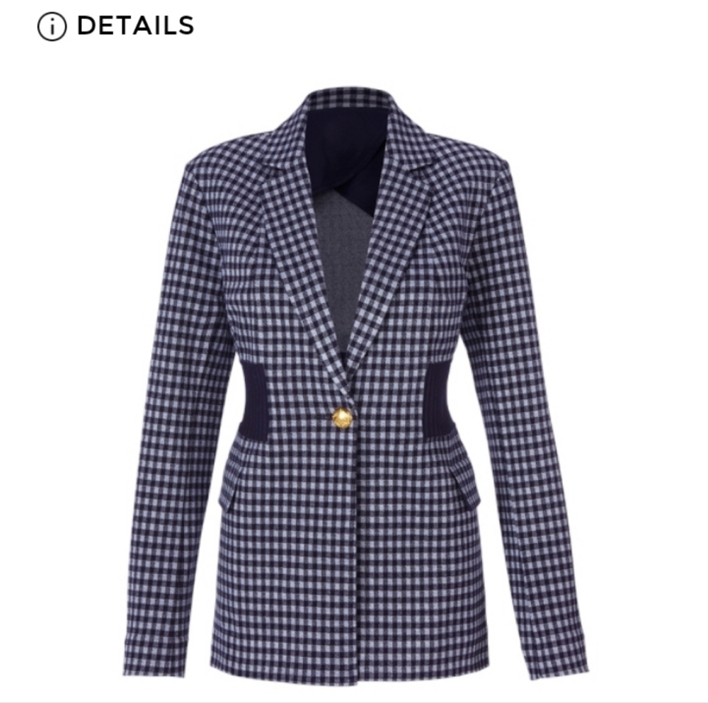 CAbi Checkup Blazer, size M, EUC,